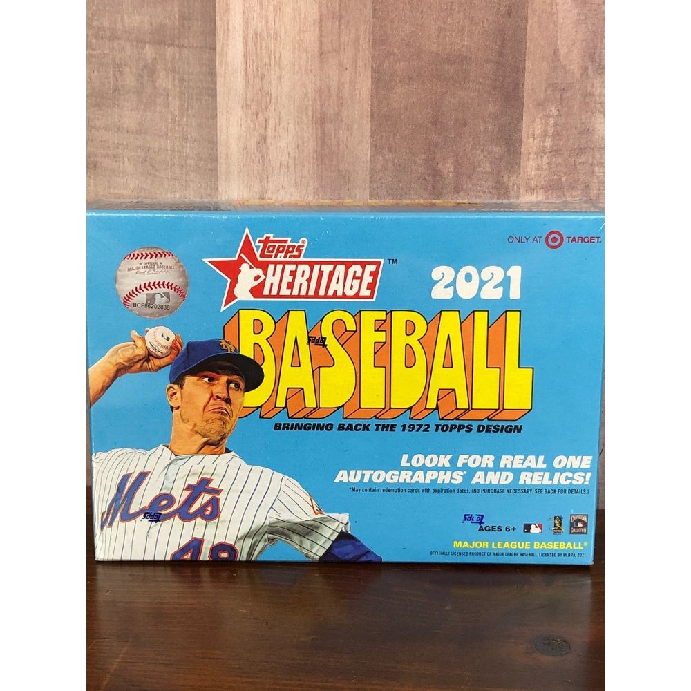 2021 Topps Heritage Baseball Mega Box